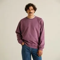 Dedicated DEDICATED Herren Sweatshirt Malmoe Berry Purple – Produktbild 1 von 1