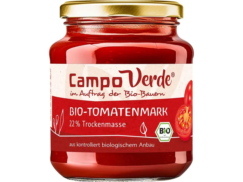 Campo Verde Campo Verde Bio-Tomatenmark, 200 g – Produktbild 1 von 1