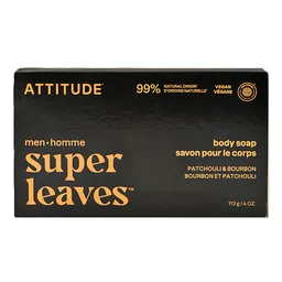 Attitude Attitude Super Leaves Körperseife für Männer - Patchouli & Bourbon – Produktbild 1 von 1