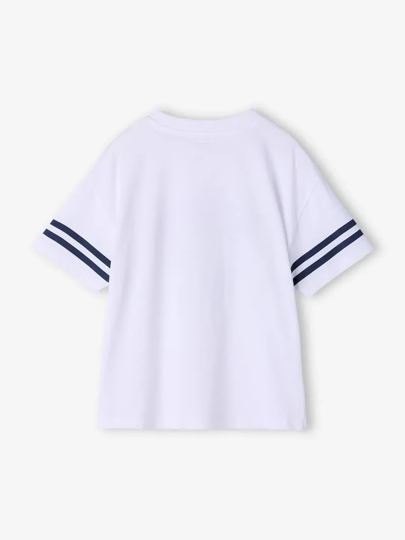 Vertbaudet T-Shirt Fußballprint Jungen, Weiß, – Produktbild 4 von 4