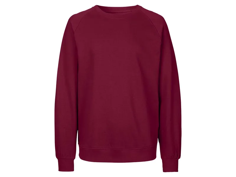 Neutral Neutral Bio-Unisex-Sweatshirt bordeaux, Gr. M – Produktbild 1 von 1