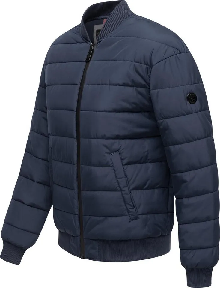 ragwear ragwear Bomberjacke Bombina Wasserdichte Damen Winterjacke im Oversized-Look, Blau, – Produktbild 3 von 5