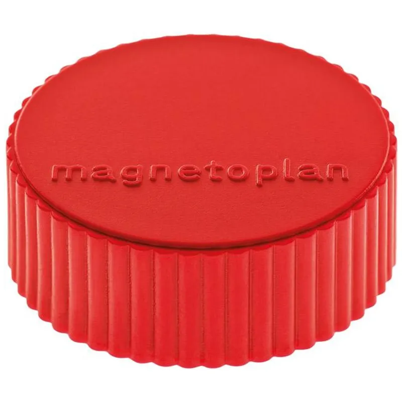 magnetoplan 10 magnetoplan Magnete 'Discofix magnum' rot – Produktbild 3 von 4