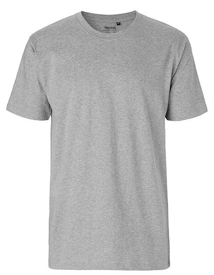 Neutral Neutral® Herren / Unisex T-Shirt von Neutral Bio Baumwolle Stabiler dicker Stoff, Sports grey, – Produktbild 2 von 4