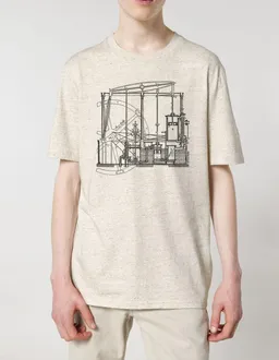 UNIPOLAR UNIPOLAR Maschinenbau T-Shirt Dampfmaschine – Produktbild 1 von 1