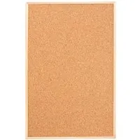 Kork-Pinnwand mit Holzrahmen, 60 x 90 cm – Produktbild 1 von 1