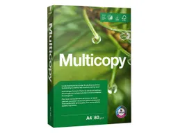 500 Blatt Multifunktionales Kopierpapier 'Multicopy' TCF, DIN A4 / 80 g/m² – Produktbild 1 von 1