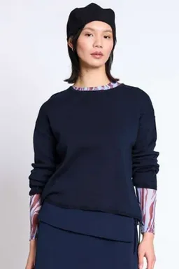 JAN N JUNE JAN 'N JUNE Damen vegan Pullover Williamsburg Nightfall Blue – Produktbild 1 von 1