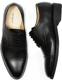 Will's Vegan Shop Will's Vegan Shop Goodyear Welt Derbys Schwarz Herren – Produktbild 1 von 1