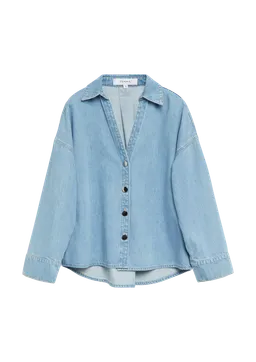 comma Denim-Overshirt aus Lyocell – Produktbild 1 von 1