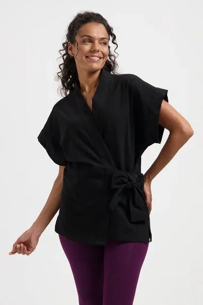 Urban Goddess Urban Goddess Yumea Yoga Top, Onyx black (schwarz), – Produktbild 3 von 4