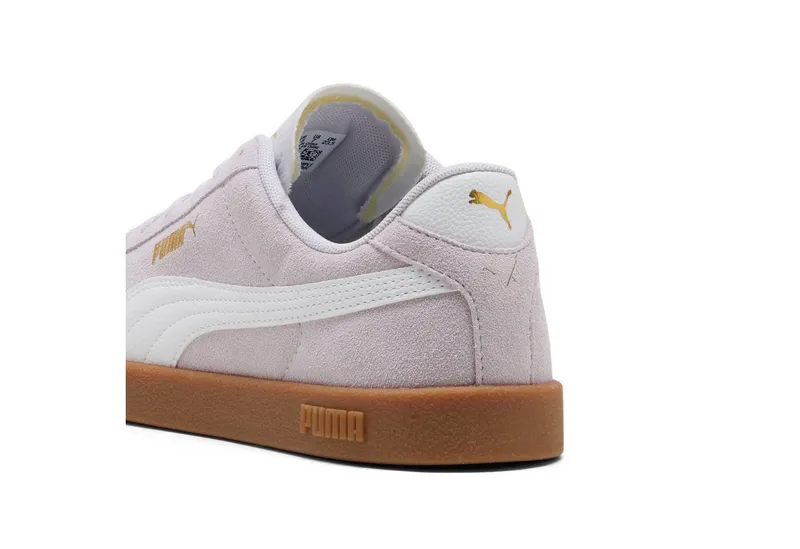 Puma Puma CLUB II Sneaker aus Leder, mit Schnürverschluss, mit profiliertem Laufsohlenprofil, Lila, – Produktbild 5 von 5