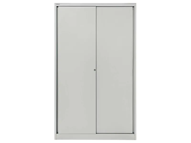Bisley Bisley Schiebetürenschrank "ECO" 5 OH, Breite 120 cm lichtgrau – Produktbild 1 von 1