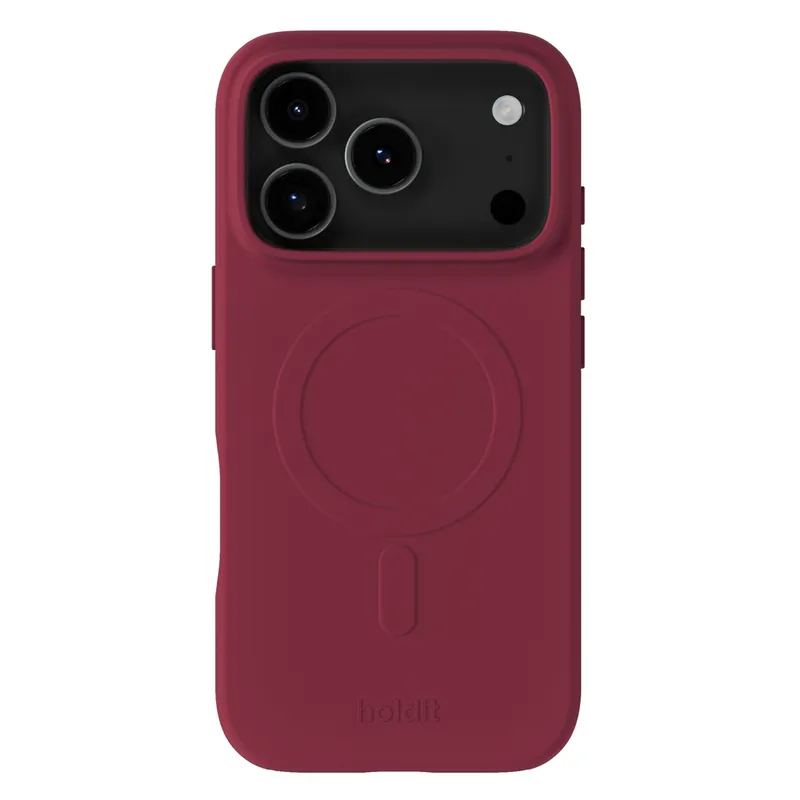 Holdit Holdit Soft MagSafe Case für das Apple iPhone 17 Pro Max - Red Velvet, Dunkelrot, – Produktbild 1 von 1