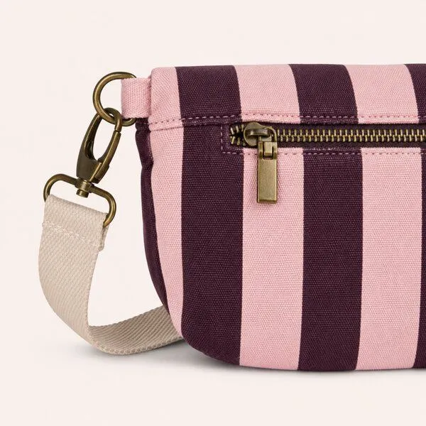 NORDLICHT NORDLICHT Bauchtasche Tomma Streifen, Rosa, – Produktbild 3 von 3