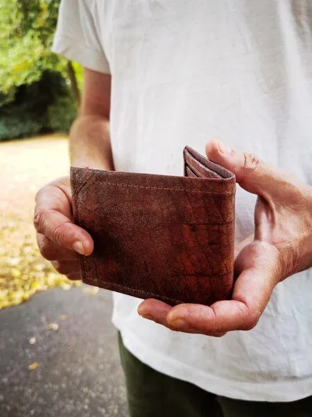 BY COPALA BY COPALA Portemonnaie aus Blättern in grün, 1-fach gefaltet – Produktbild 5 von 6