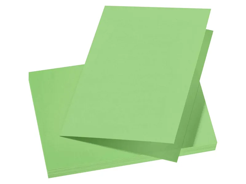 Clairefontaine 25 Clairefontaine Doppelkarten "Pollen" C6, 210 g/m² grün – Produktbild 1 von 1