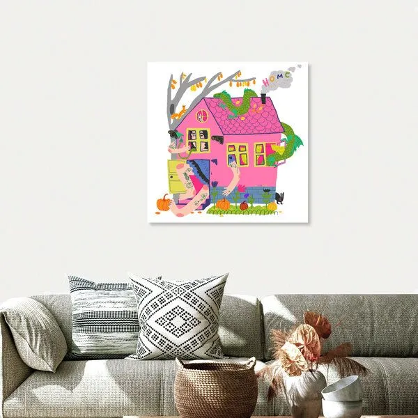 Photocircle Photocircle Poster / Leinwandbild - Home I don't fit in – Produktbild 4 von 4