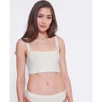 Sloggi Sloggi GO CASUAL BH-Top aus Bio-Baumwolle, Weiss, – Produktbild 1 von 1
