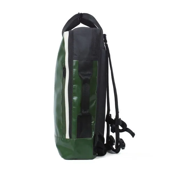7clouds 7clouds Laptop-Rucksack Agal 7.3 M, Junglegreen - offwhite, – Produktbild 4 von 4