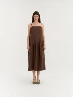 AmourLinen AmourLinen Plissiertes Leinenkleid SARAH – Produktbild 1 von 1