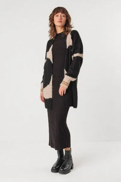 SKFK SKFK Strickjacke SUA, Dots, – Produktbild 2 von 4