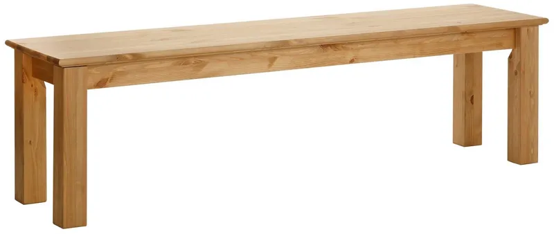 OTTO home Sitzbank Konrad, Bank, Breite 120/140/160 cm, aus massiver, FSC®-zertifizierter Kiefer, Beige, – Produktbild 7 von 8