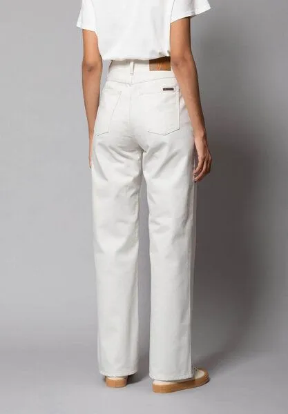 Nudie Jeans Nudie Jeans Clean Eileen - Recycled White – Produktbild 3 von 4