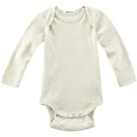 Living Crafts Living Crafts Baby Body Langarm Bio-Baumwolle beige-melange Gr. 98/104 – Produktbild 1 von 1