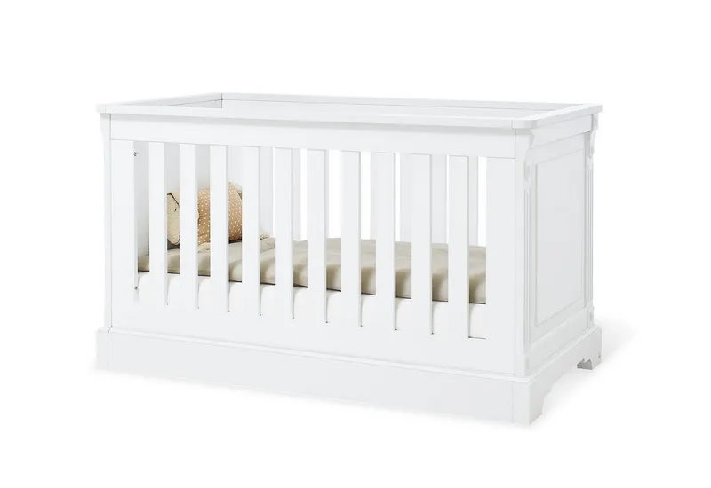 Pinolino Pinolino Babybett Kinderbett 'Emilia', Weiß, – Produktbild 1 von 4