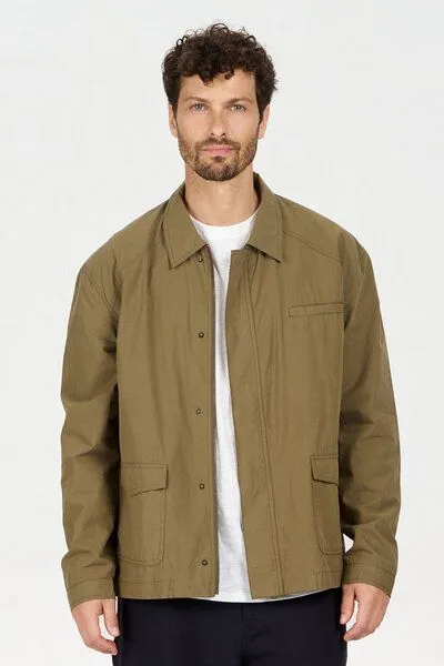 KOMODO Komodo Jacke Modell: Rudy aus Bio-Baumwolle, Olive (grün), – Produktbild 1 von 3