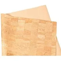 Kork-Deko Kork-Deko Stoff aus Kork (Muster Natur in Beige) m. Trägerstoff aus Baumwolle - 70 cm breit - 4 verschiedene Längen – Produktbild 1 von 1