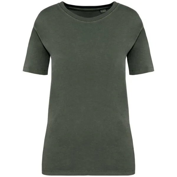 Greenspired Greenspired Damen T-Shirt im Vintage Look 165g/m² XS-XXL, Khaki, – Produktbild 1 von 1