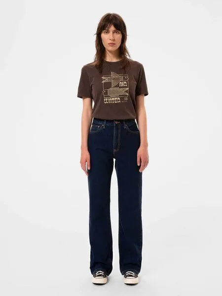 Nudie Jeans Nudie Jeans Wide Leg Jeans Clean Eileen - Indigo Dipped – Produktbild 1 von 3