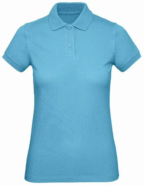 B&C Collection B&C Collection Inspire Polo-Shirt Damen, Very turquoise, – Produktbild 1 von 3