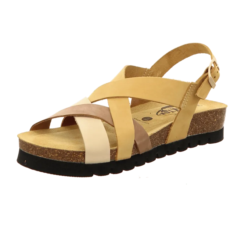 Plakton Plakton Bequeme Sandalen für Damen, Braun, – Produktbild 1 von 7
