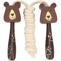 El Puente El Puente Springseil "Bär" | Fair Trade & Handmade aus Sri Lanka, Braun, – Produktbild 1 von 1