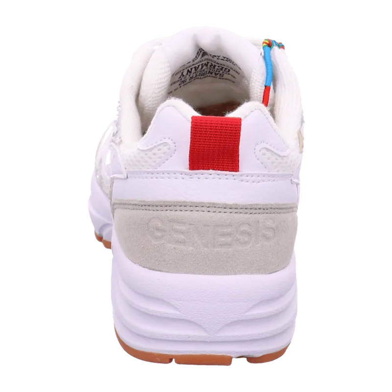 Genesis Genesis Sportliche Schnürschuhe für Damen, weiß, Größe 37 EU, Weiß, – Produktbild 4 von 7