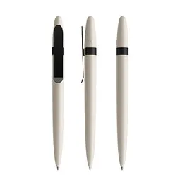 prodir prodir DS5 Shell TSE Twist Kugelschreiber, Shell-Black satin finish, Schwarz / beige, – Produktbild 1 von 1