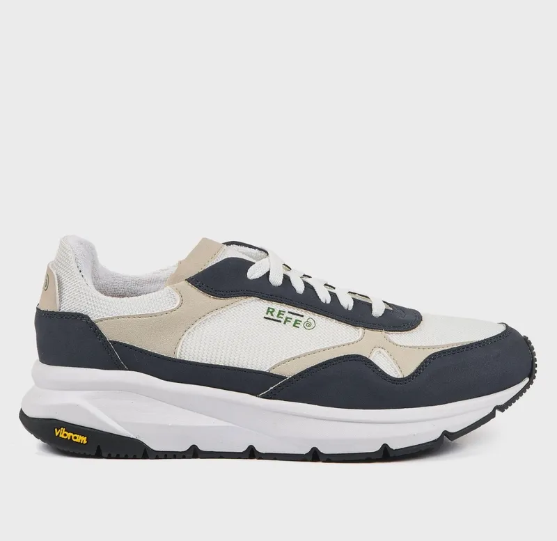 Risorse Future Risorse Future Herren vegan Schuhe Olimpic 2.0 Blau, Beige, – Produktbild 2 von 2