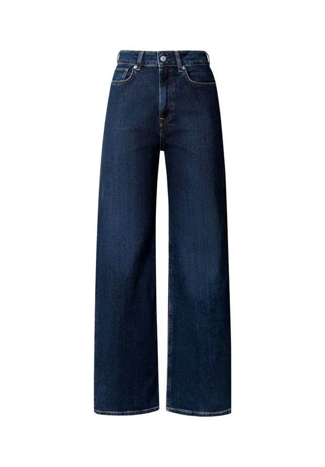 Pepe Jeans Pepe Jeans Straight-Jeans Jeans mit geradem Bein STRAIGHT JEANS UHW LEXA, Blau, – Produktbild 5 von 5