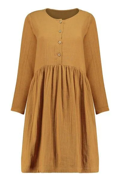 TIRALAHILACHA TIRALAHILACHA Sahar short dress, Gelb, – Produktbild 2 von 4
