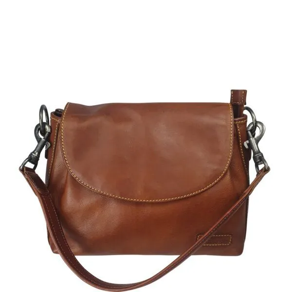 manbefair manbefair Handtasche Hanna aus Vollrindsleder im Vintage Look, Schwarz, – Produktbild 2 von 4