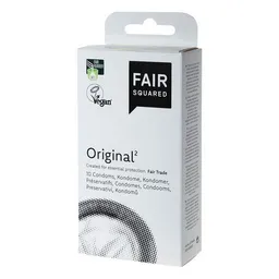 Fair Squared Fair Squared Kondome Original², 10er-Pack – Produktbild 1 von 1