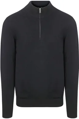 Profuomo Profuomo Half Zip Pullover Luxury Navy  - Größe L – Produktbild 1 von 1