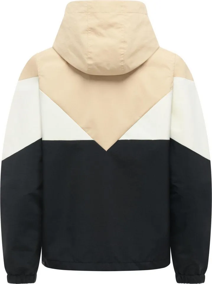 ragwear ragwear Funktionsjacke Rochele wasserdichte Damen Übergangsjacke mit großer Kapuze, Schwarz, – Produktbild 4 von 5