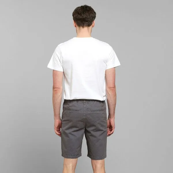 Dedicated DEDICATED Chino Shorts Nacka, Tornado (grau), – Produktbild 1 von 4