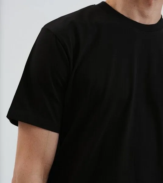 Gary Mash GARY MASH T-Shirt Moch ma scho. aus Biobaumwolle, Schwarz, – Produktbild 4 von 4