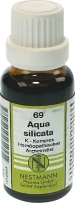 Nestmann Pharma AQUA SILICATA K Komplex 69 Dilution 20 ml Dilution – Produktbild 1 von 1