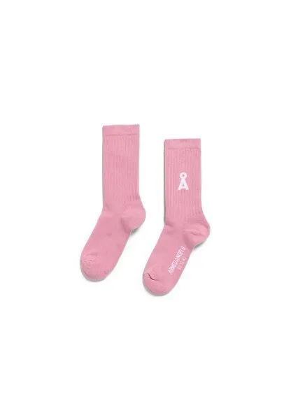 ARMEDANGELS ARMEDANGELS SAAMUS BOLD Unisex Socken aus Bio-Baumwoll-Mix, Washed berry, – Produktbild 4 von 4